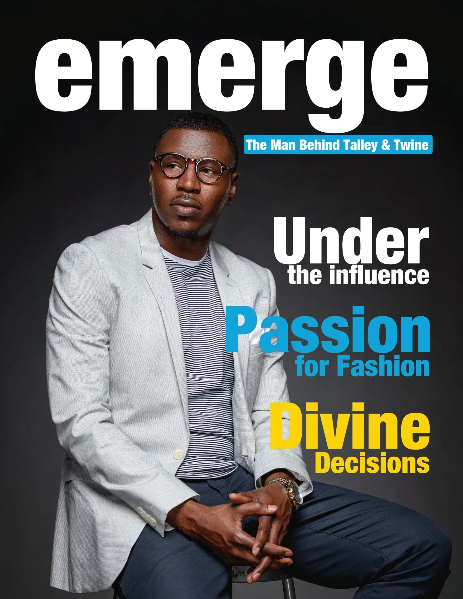Emerge 2022 Edition cover featuring Randy D. Williams