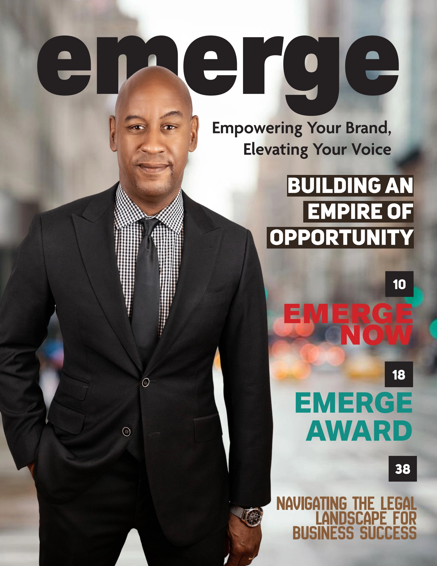 Emerge 2024 Edition cover featuring Floyd Miller
